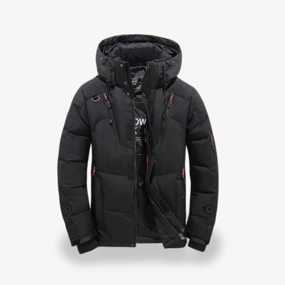 Drune | Gepolsterte Kapuzen-Winterjacke Herren