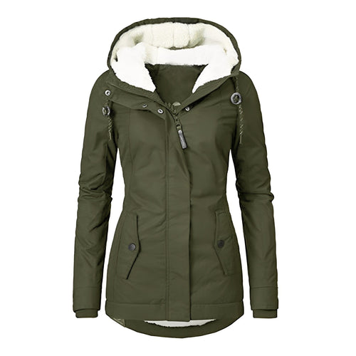 Drune | Bequeme Sherpa-Fleecejacke für Damen