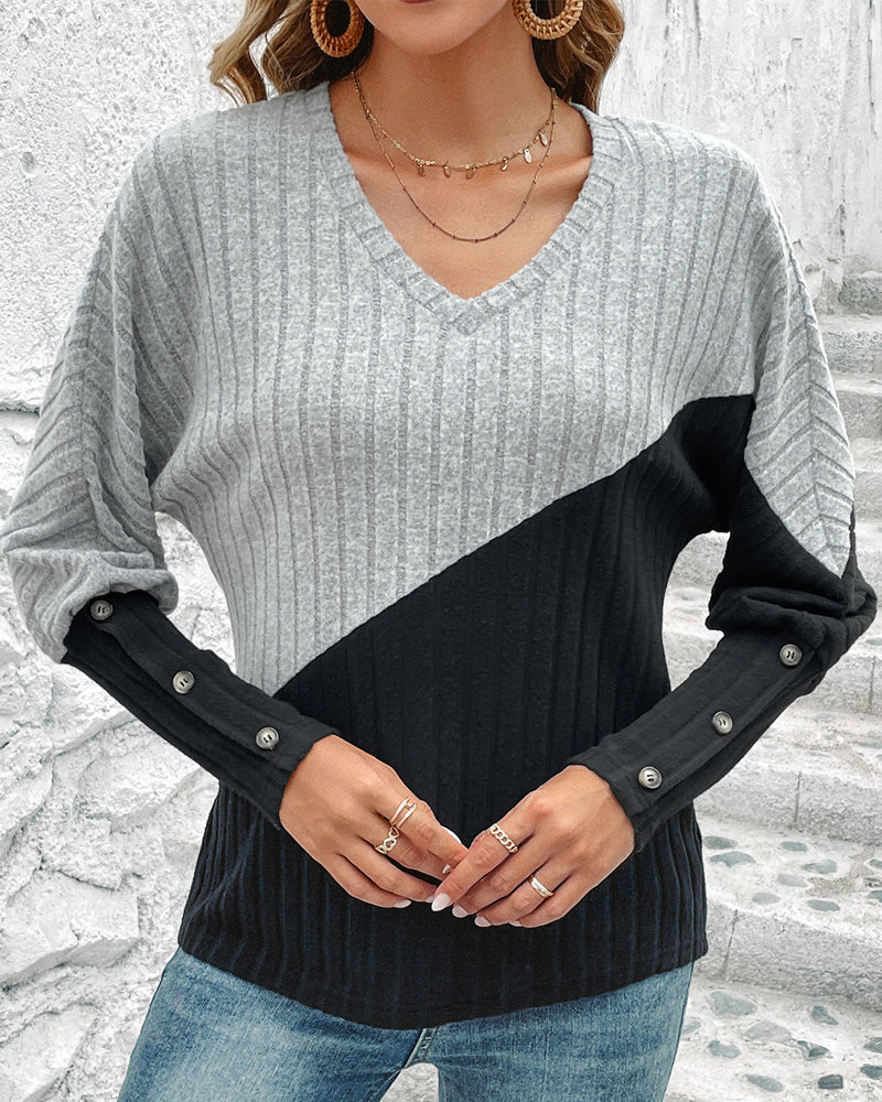 Drune | Baumwollpullover in Zwei Farben Für Damen - Perfekt für lässige Tage