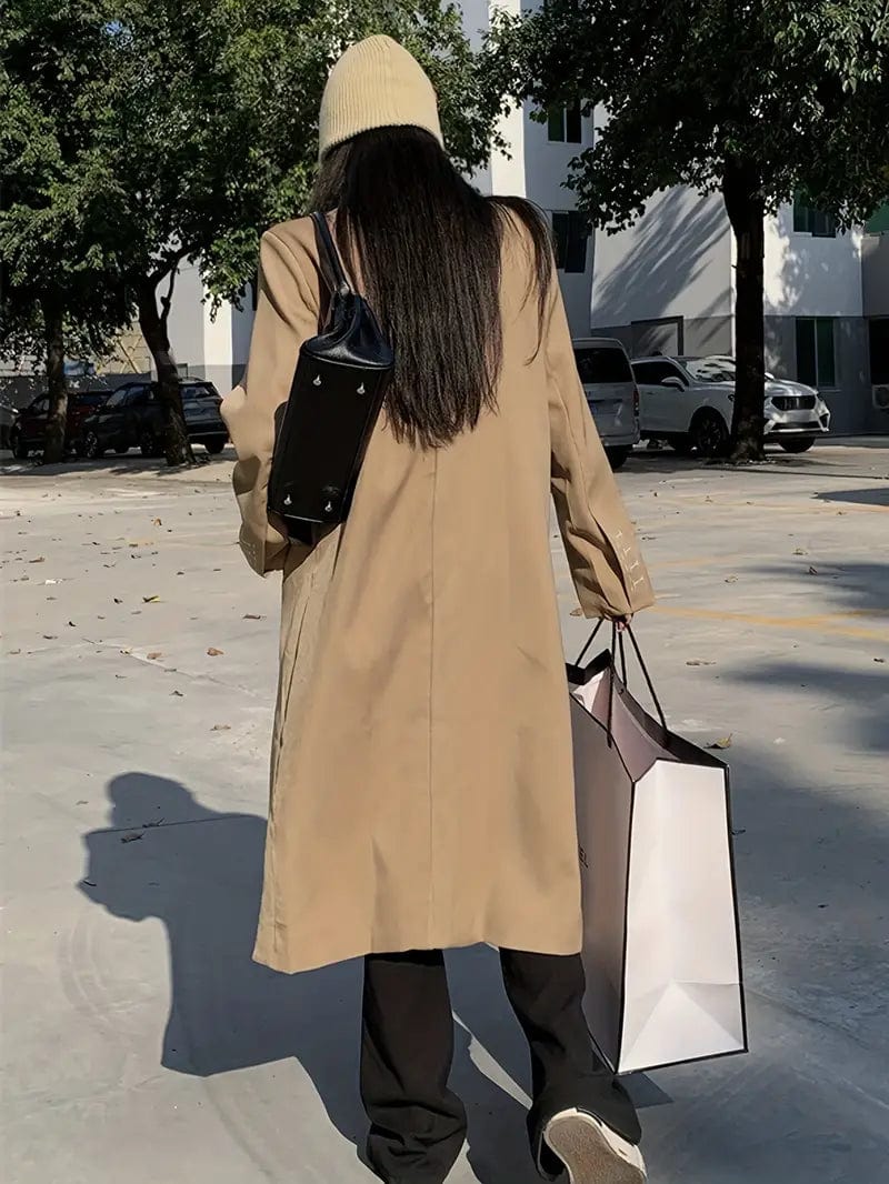 Drune | Trenchcoat Klassisch Zeitlos Stil Ideal für den Winter