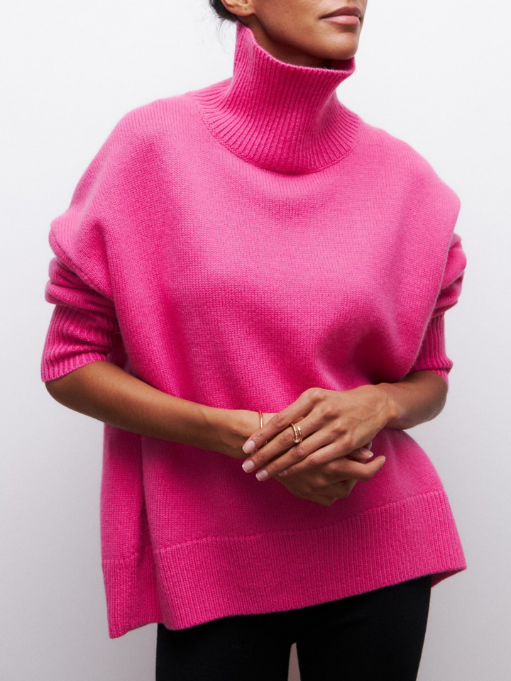 Drune | Modischer Pullover mit hohem Halsausschnitt
