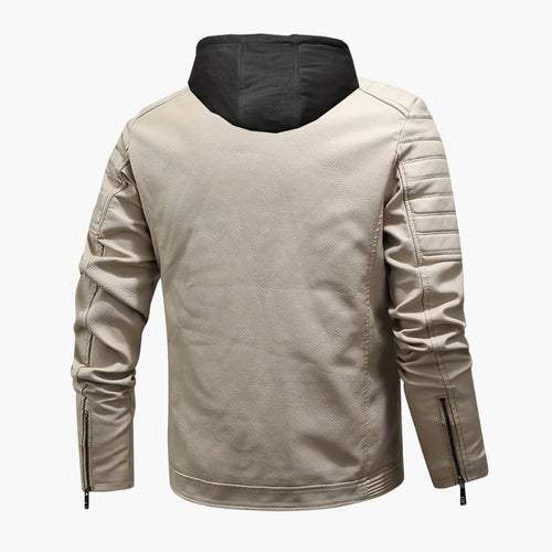 Drune | Softshell-Jacke mit Kapuze winddichte Jacke