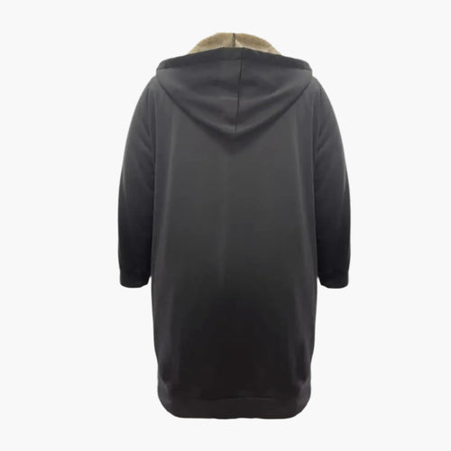 Drune | Stilvolle Fleecejacke mit Kapuze für Damen
