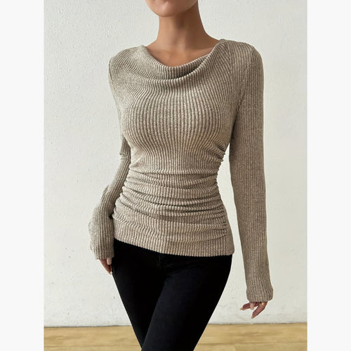 Drune | Schickes informelles Turtleneck-Shirt für Frauen