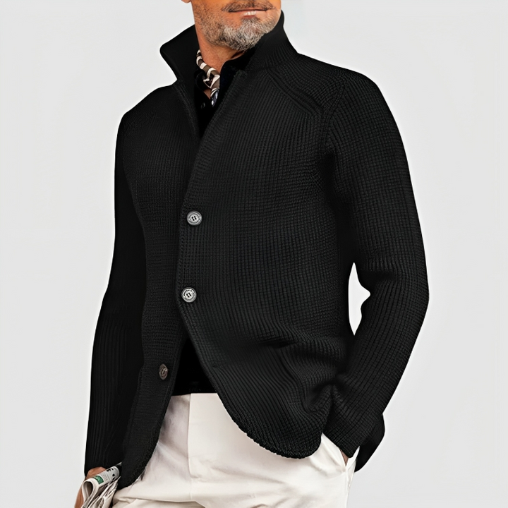 Drune | Knöpfen Cashmere Mantel für Herren