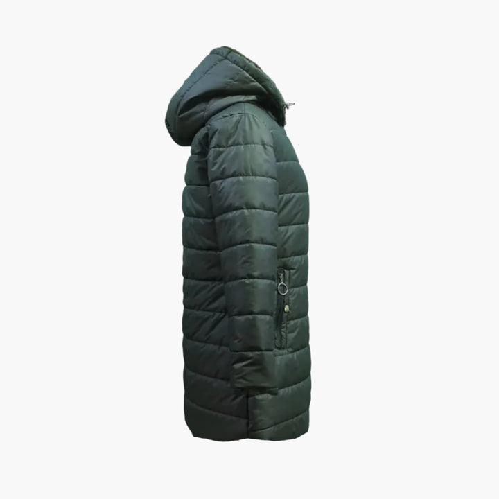 Drune | Karierter Teddy Wintermantel für Damen