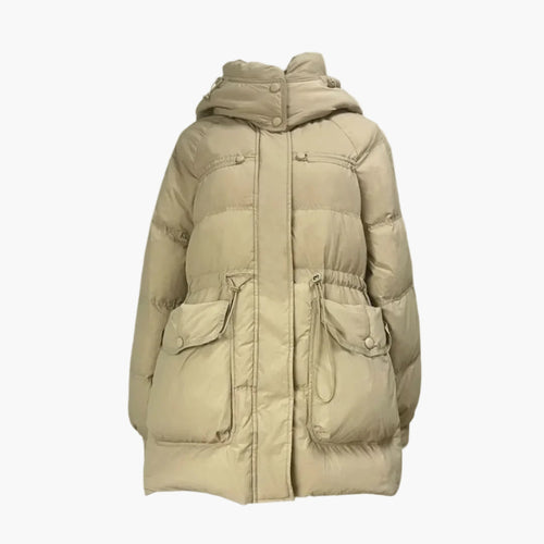 Drune | Trendige Isolationsjacke mit Kapuze für Damen