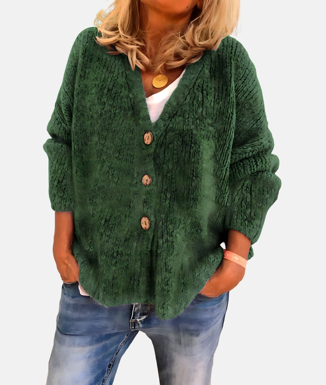Drune | Cardigan Klassischer Zeitloser Stil Ideal für den Herbst