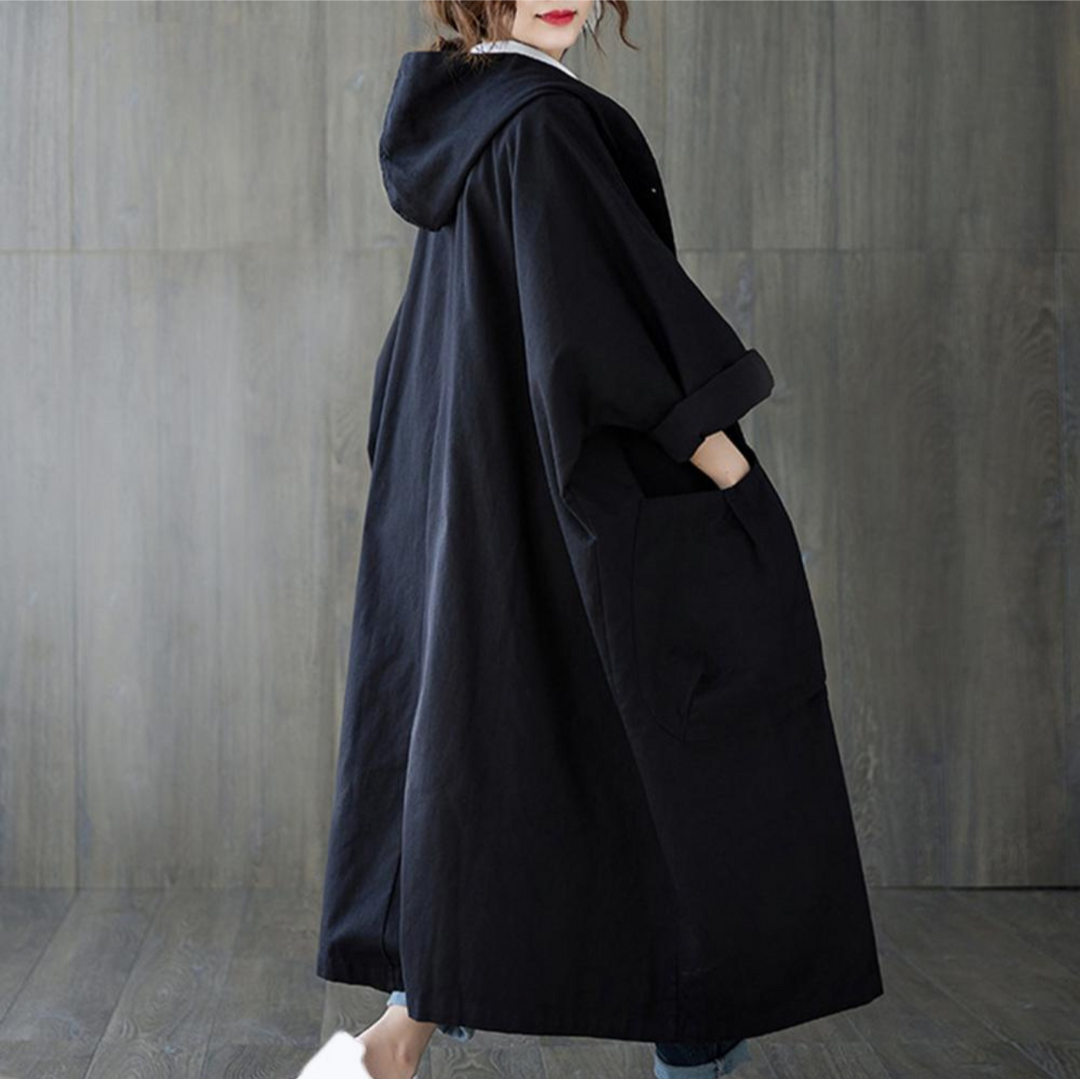 Drune | Trenchcoat Lang Für Frauen Warm