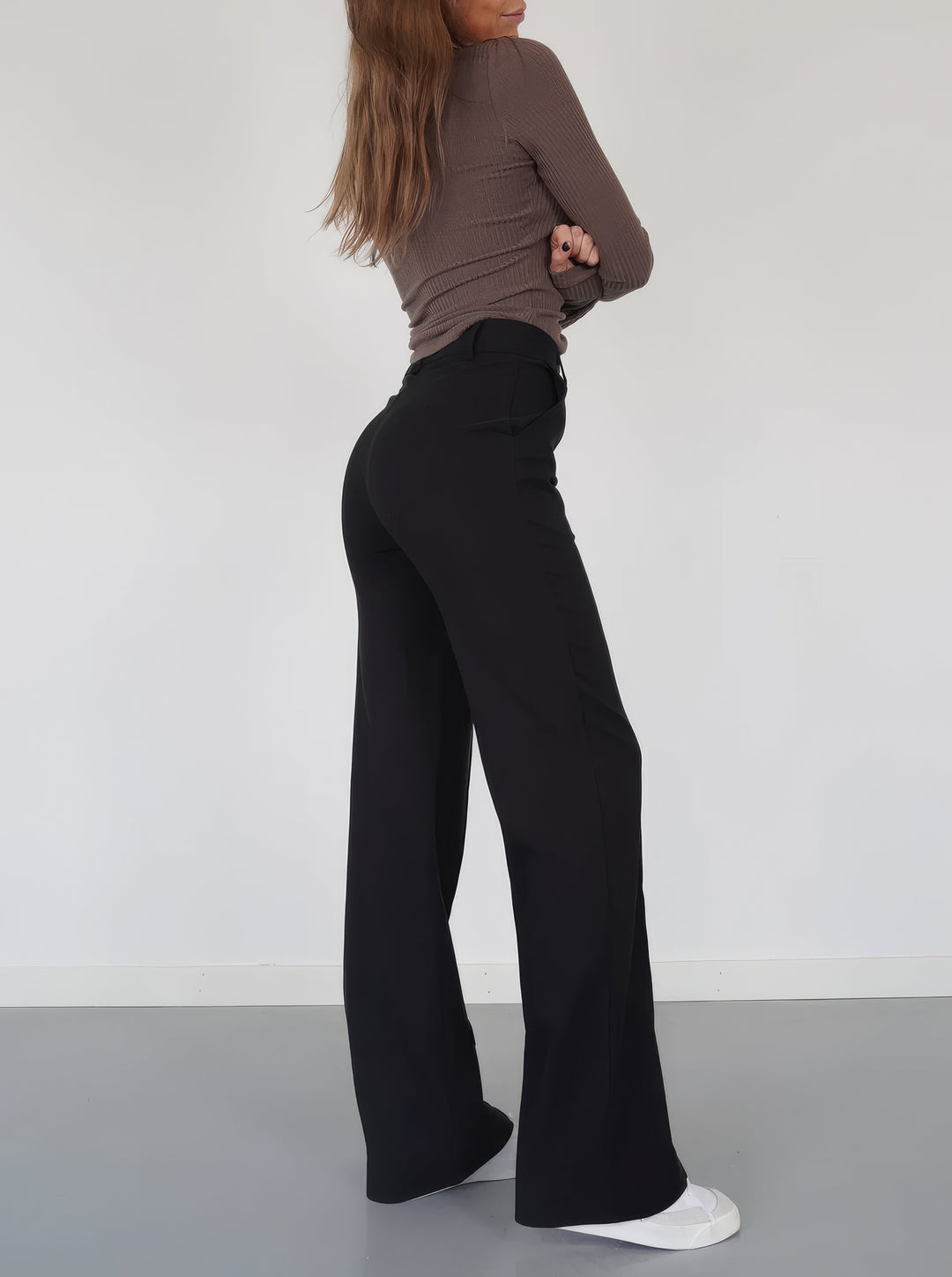 Drune | Taille Damenhose mit Gerader Passform