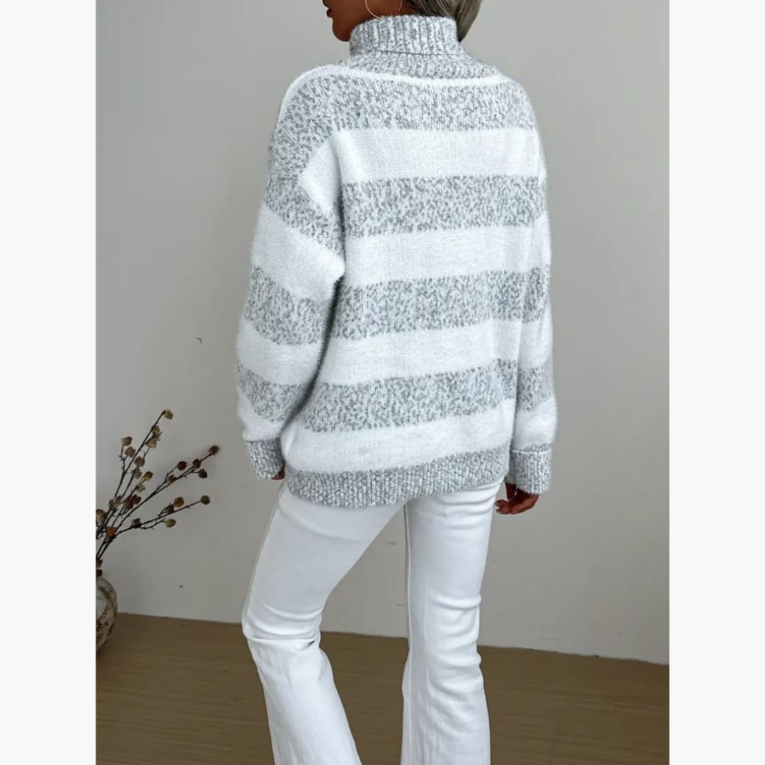 Drune | Stilvolle Pullover mit Stehkragen für Damen