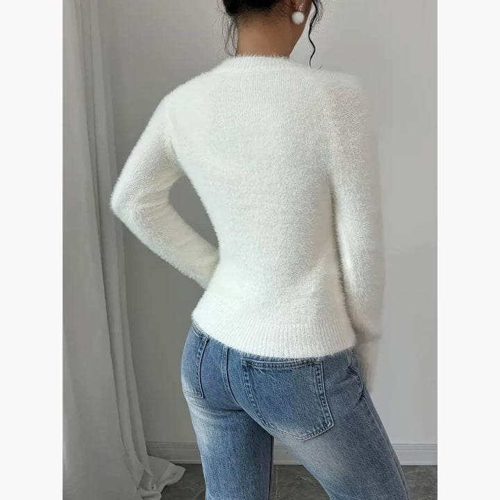 Drune | Pullover mit Rundhalsausschnitt aus gemütlichem Strick für Damen