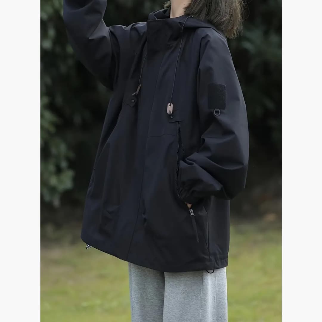 Drune | Wasserdichte Kapuzenjacke für Damen