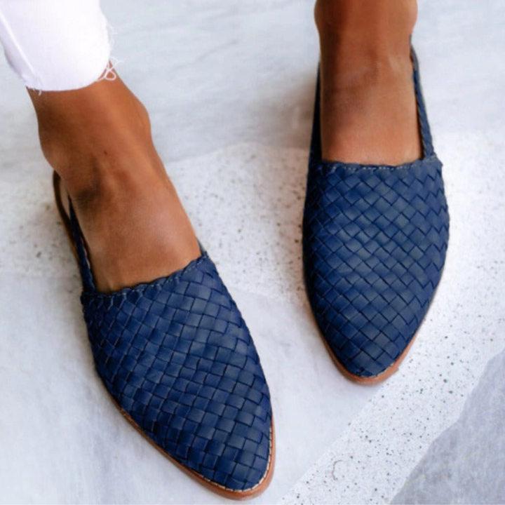 Violet | Handgeflochtene Sandalen