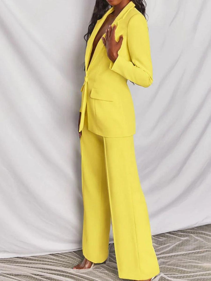 Drune | Blazer und Hose Set für Damen Business Kleidung