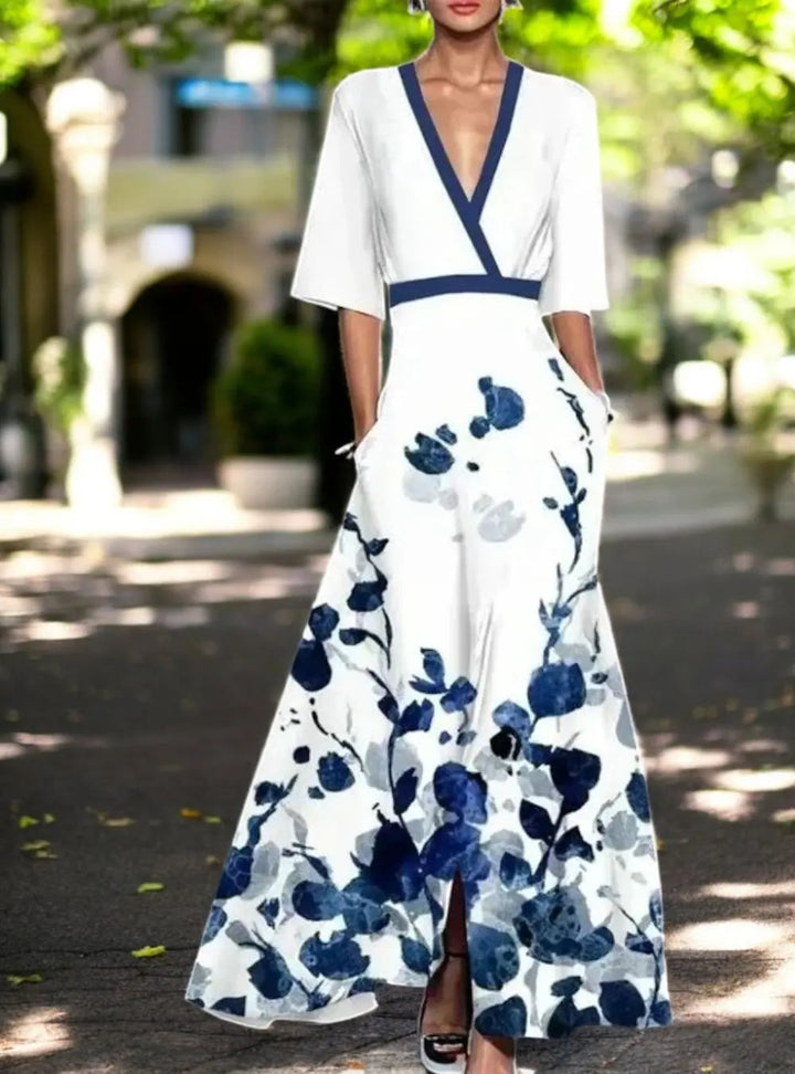 Drune | Farbliche Maxi-Kleid