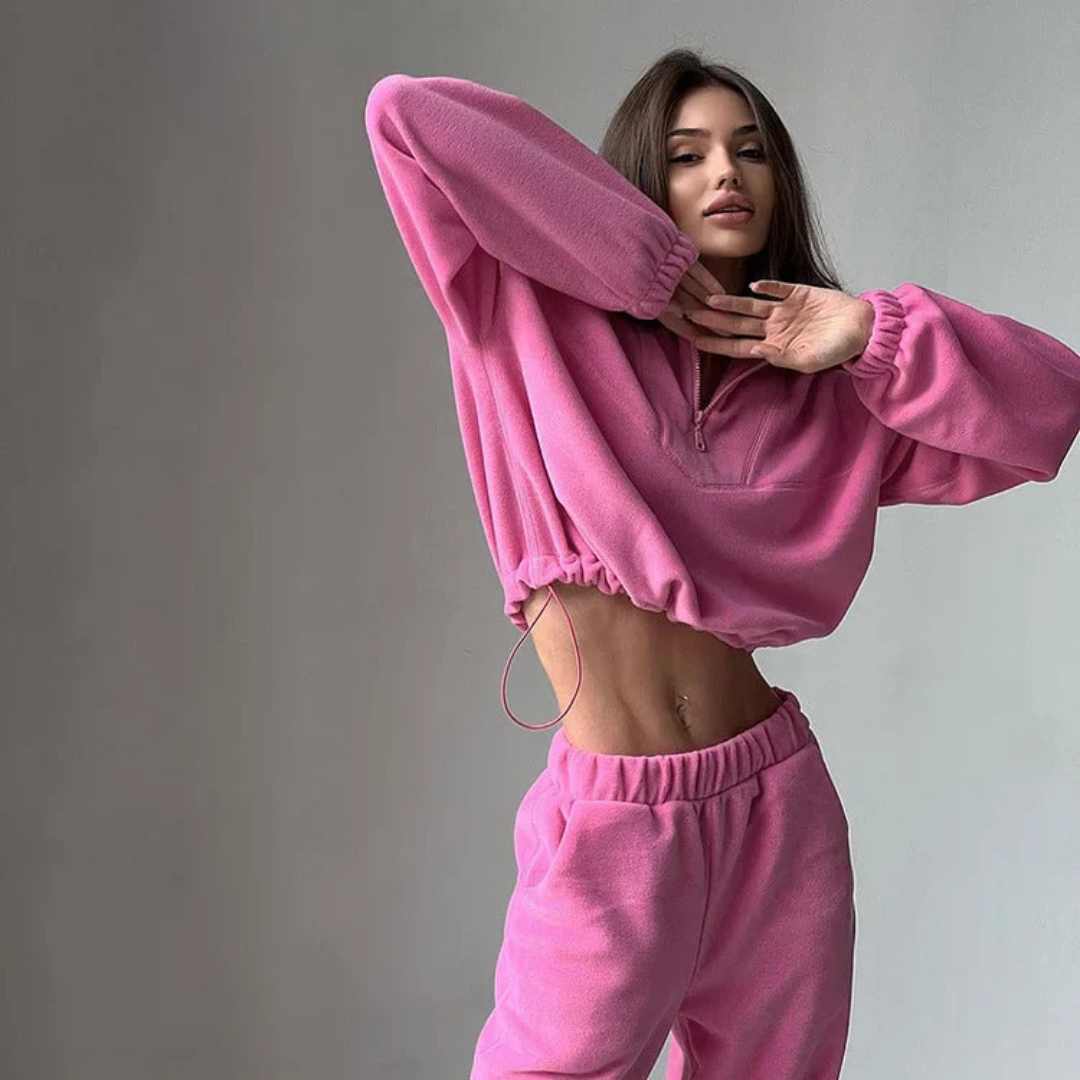 Drune | Pullover mit Kragen für Frauen Warm