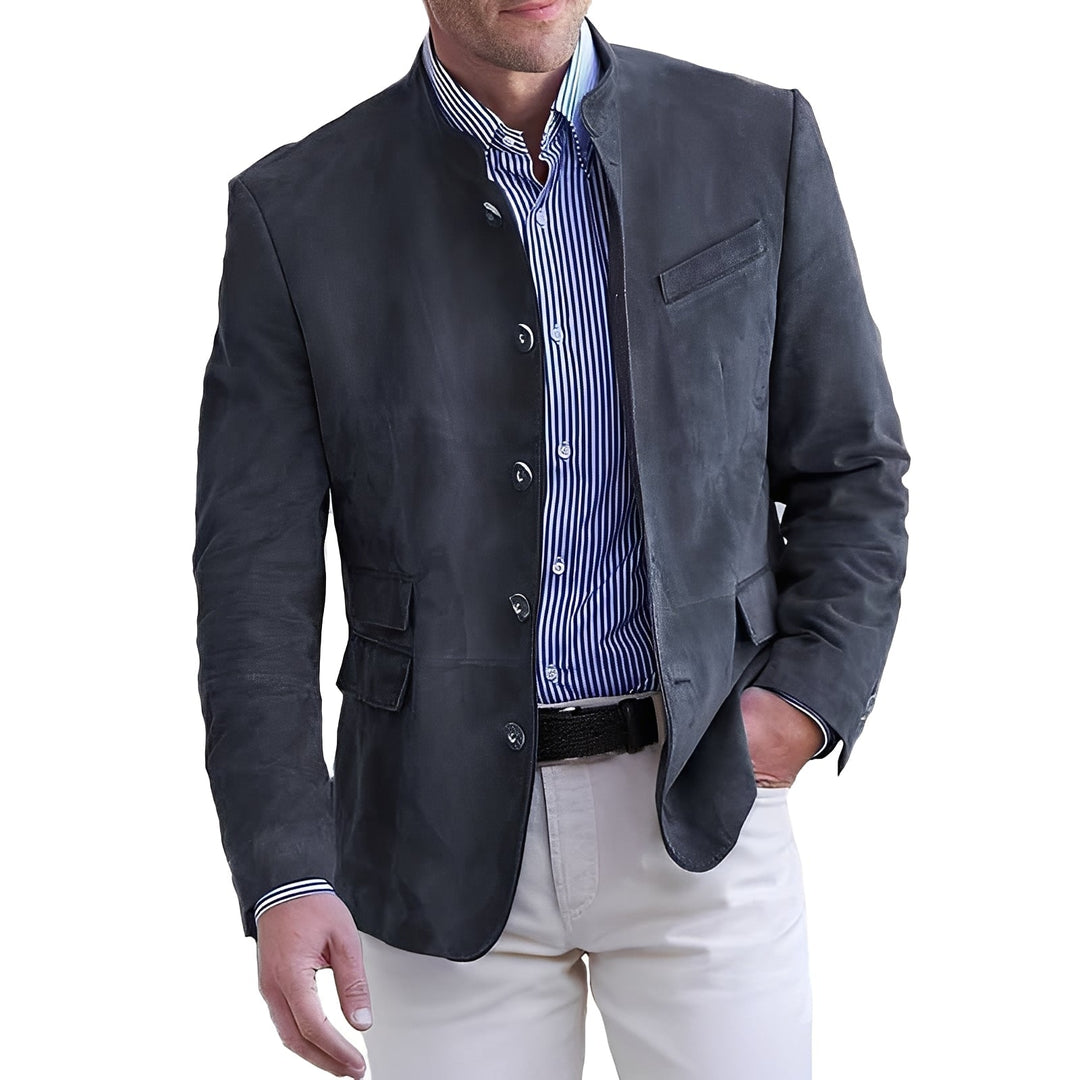 Drune | Legere Button-Down Jacke für Männer
