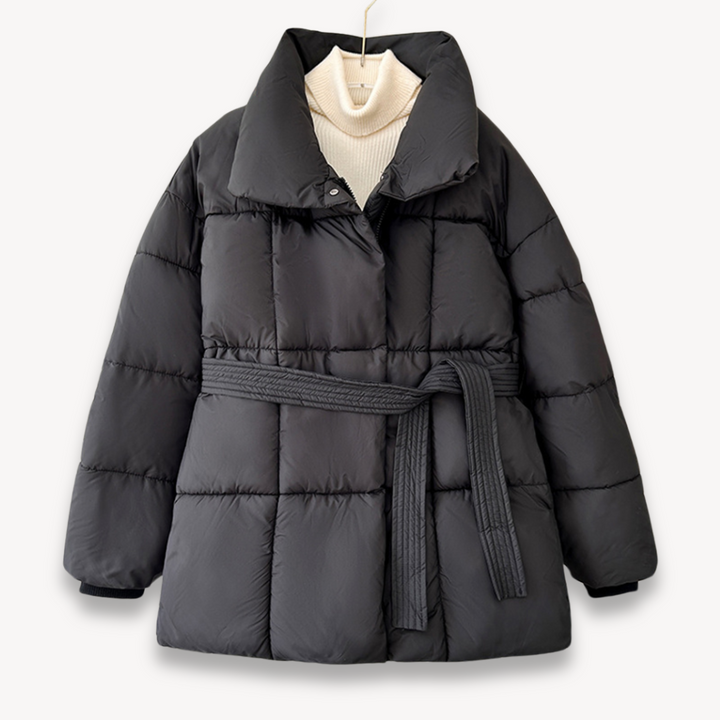 Drune | Gurtelter Stepp-Pufferjacke für Frauen
