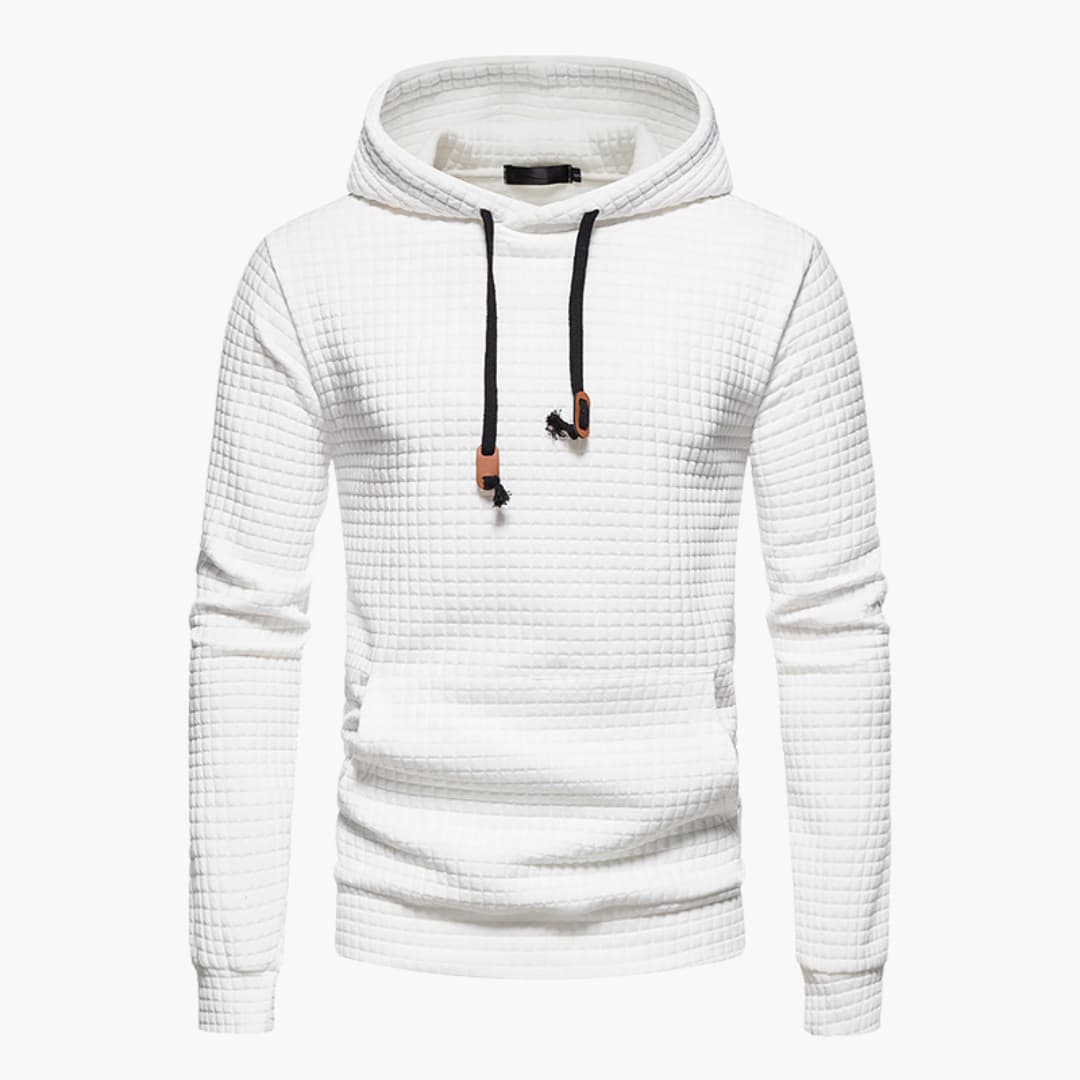 Drune | Kapuzenpullover Kariert - Moderner Freizeit-Hoodie für Alltag und Sport