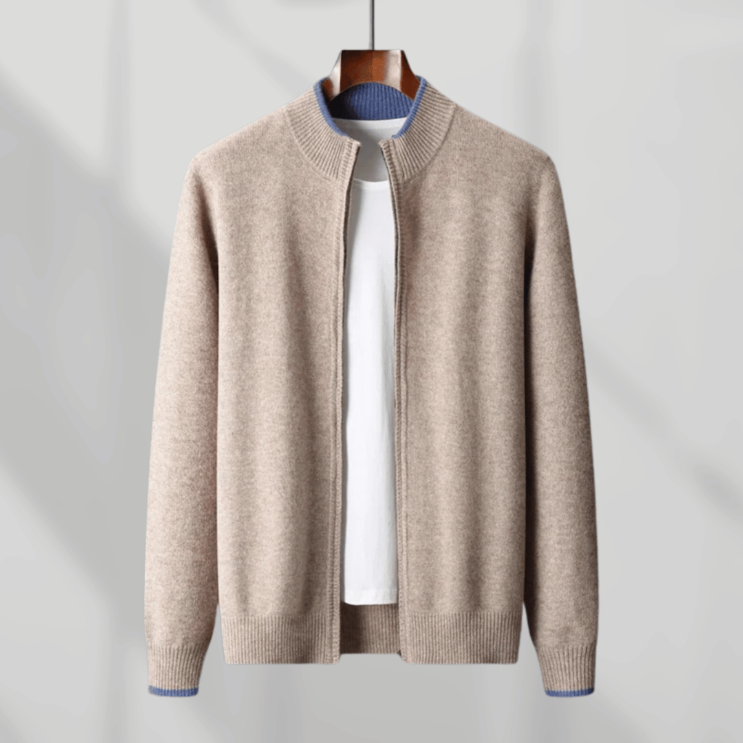 Drune | Kaschmir Zip Jacke