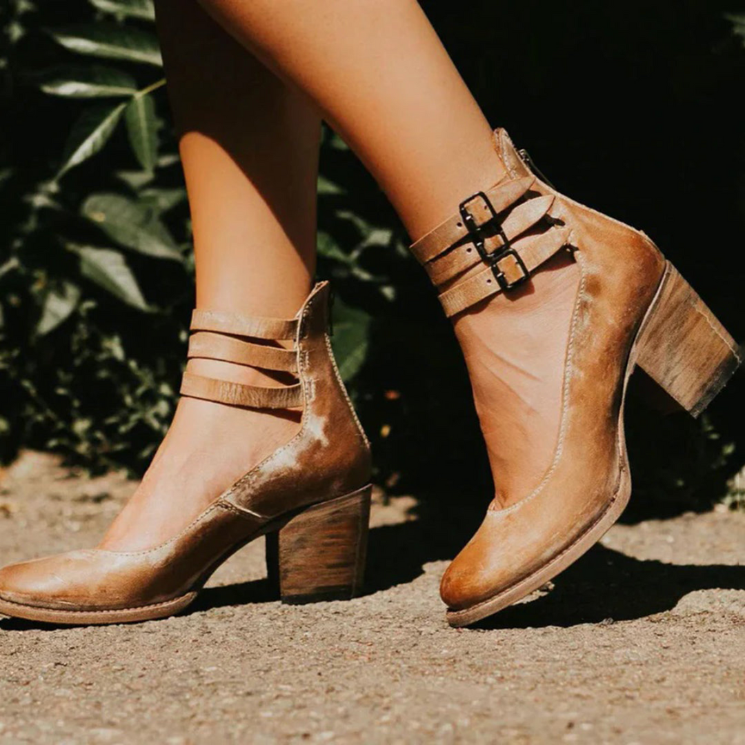 Drune | Leder Stiefeletten