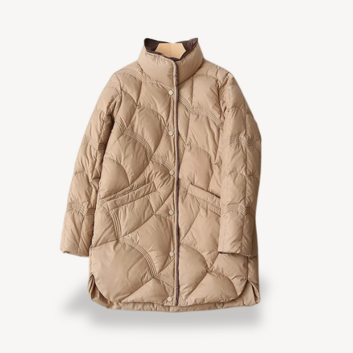 Drune | Gestepptes Daunen-Pufferjacke Damen