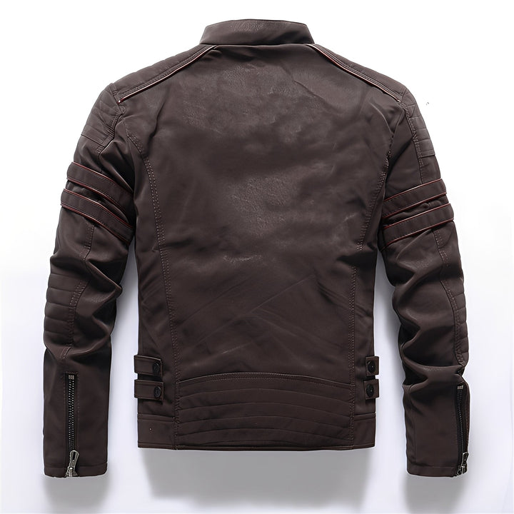 Drune | Stylische Motorrad-Lederjacke für Herren
