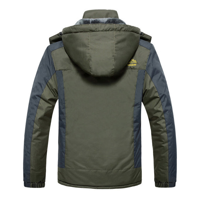 Drune | Wasserdicht gefütterte Herrenjacke mit Kapuze