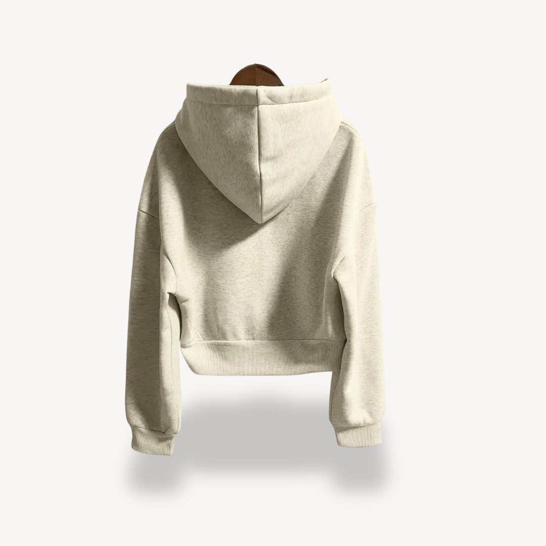 Drune | Cropped Zip Hoodie für Damen