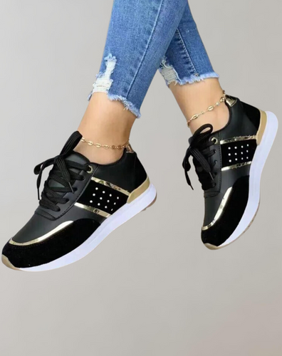 Drune | Turnschuhe Schuhe Leder Patchwork
