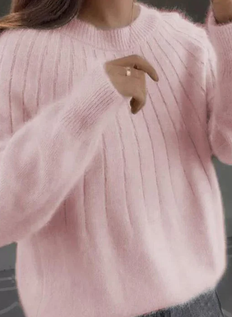 Drune | Flauschiger Kaschmir-Strickpullover