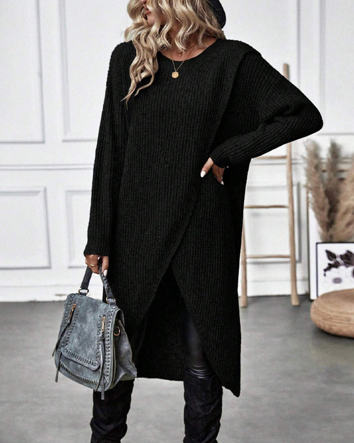 Drune | Pulloverkleid mit Unregelmäßigem Saum