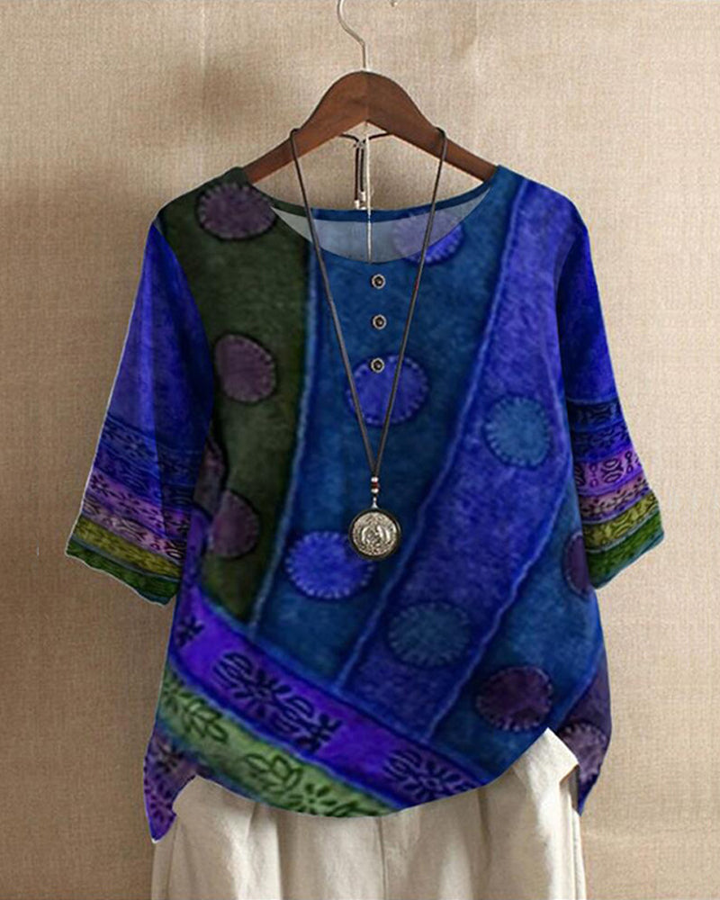 Drune | Vintage Boho Top