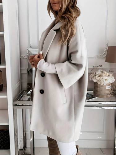 Drune | Eleganter Mantel Für Damen Luxuriös