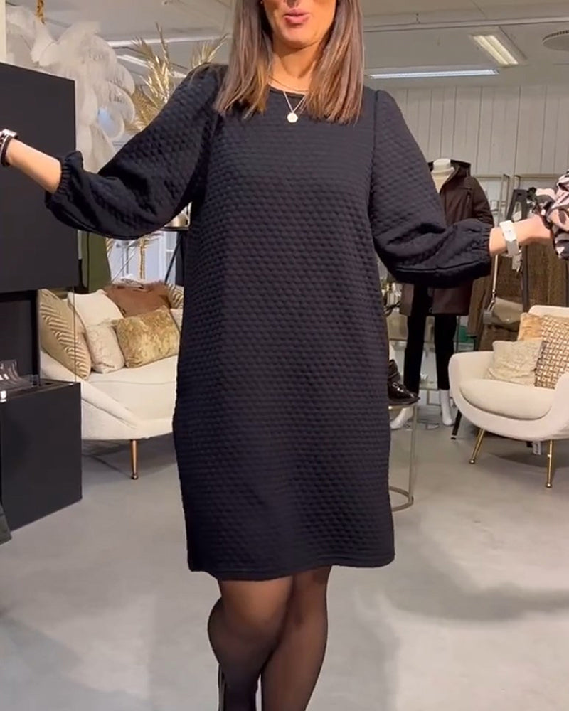 Drune | Klassisches Einfarbiges Kleid