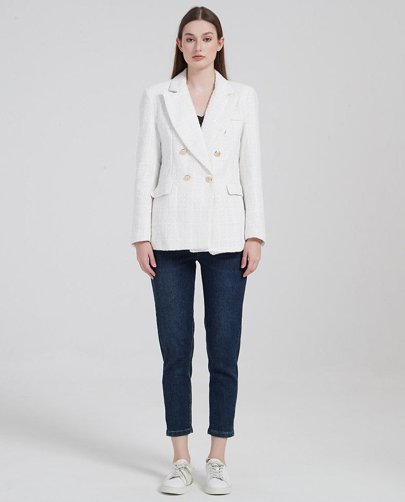 Drune | Doppelreihiger Blazer für Damen
