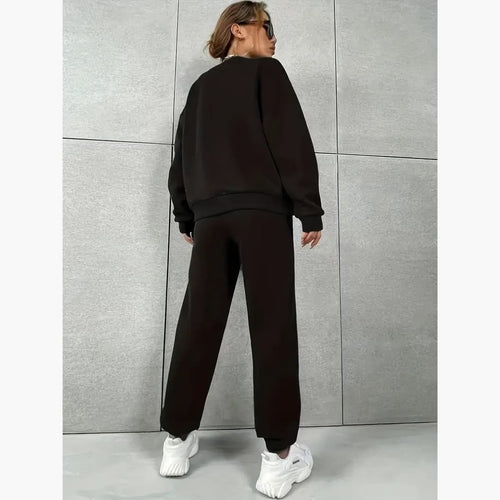 Drune | Gemütlicher geometrischer Teddy-Pullover für Frauen