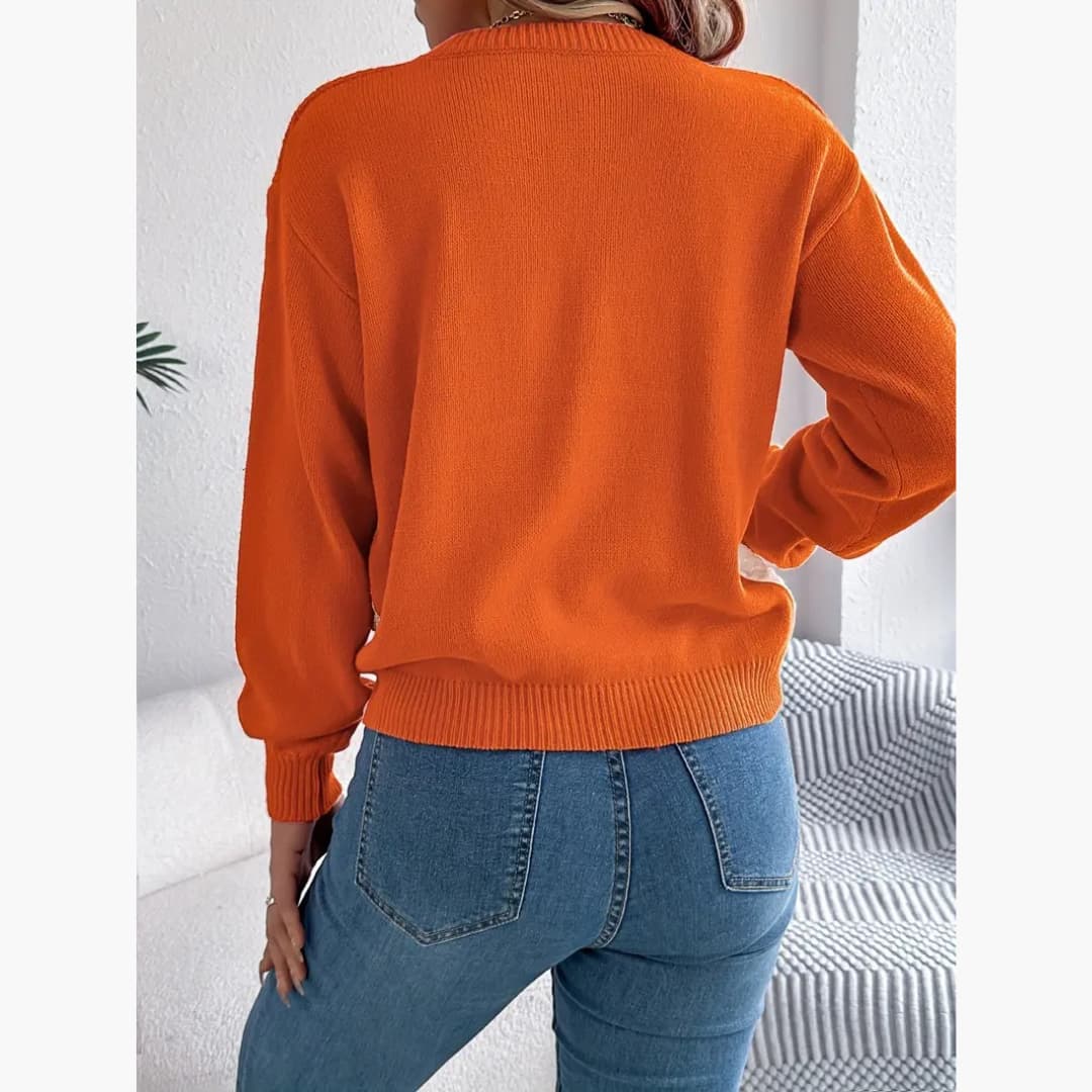 Drune | Warme Langarmige Pullover Für Frauen