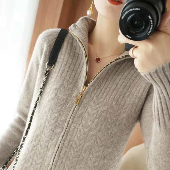 Drune | Kaschmir-Strickjacke