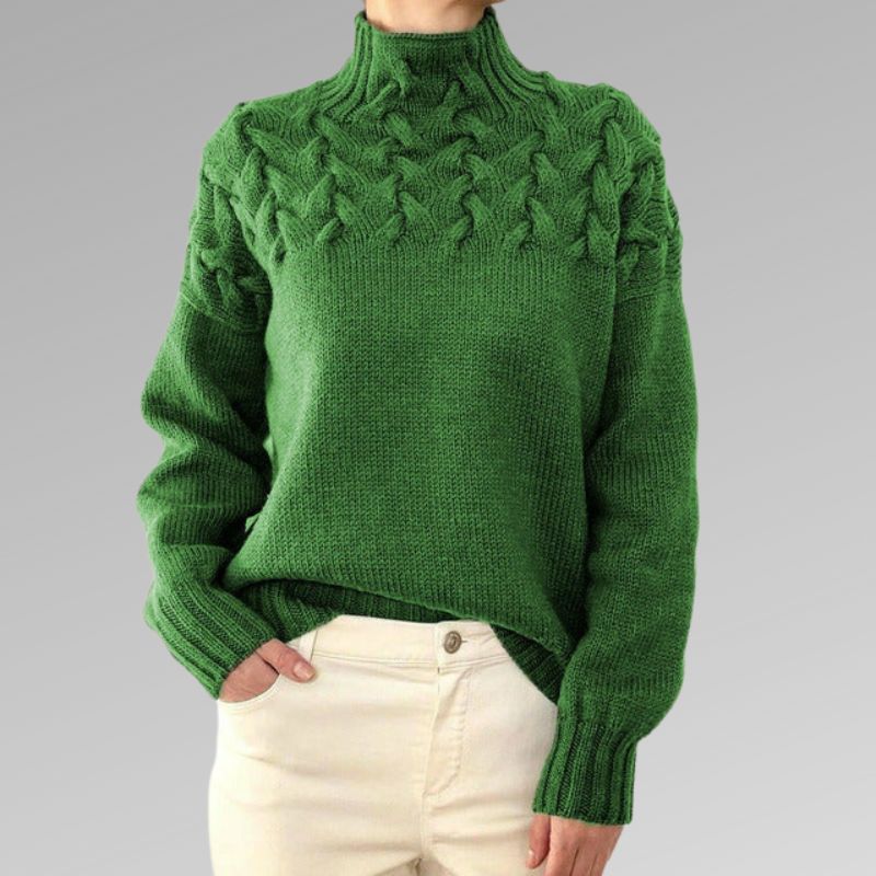 Drune - Damen klassischer gemütlicher Pullover