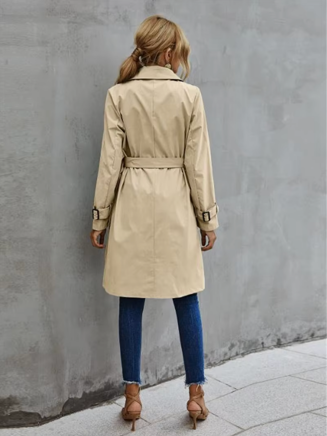 Drune | Lässiger langer Trenchcoat - Stilvoll & Warm