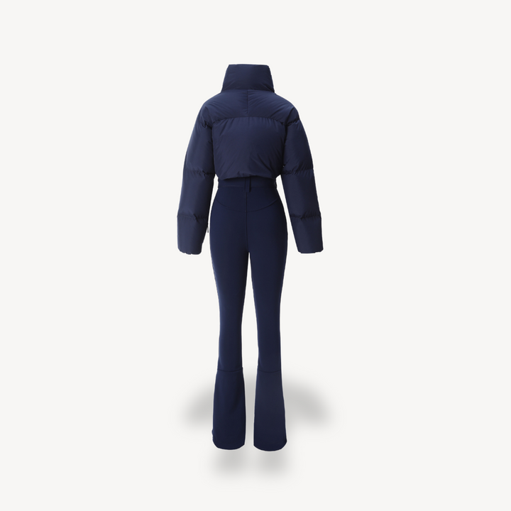 Drune | Damen Daunenjacke mit Gürtelhose