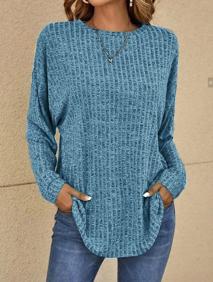 Drune | Stylisches Gestricktes und Dehnbares Lässiges Top
