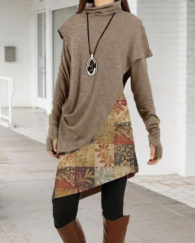 Drune | Kleid mit Patchwork