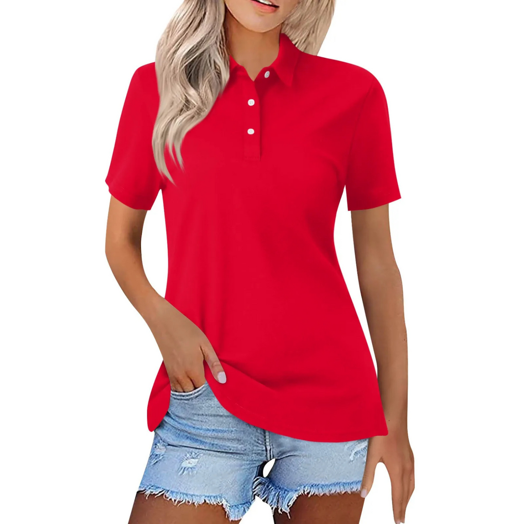 Drune | Leichtgewichtiges Poloshirt Für Damen