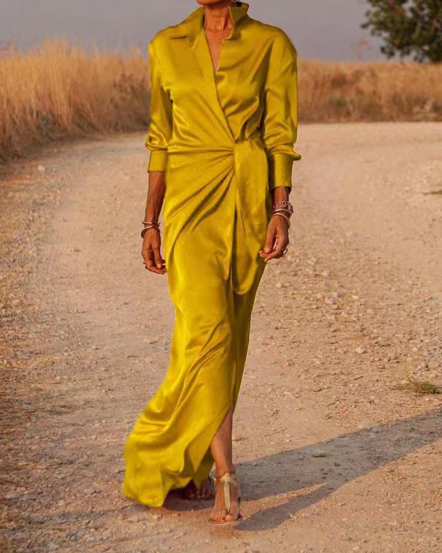 Drune | Lefèvre Modisches Seidenkleid