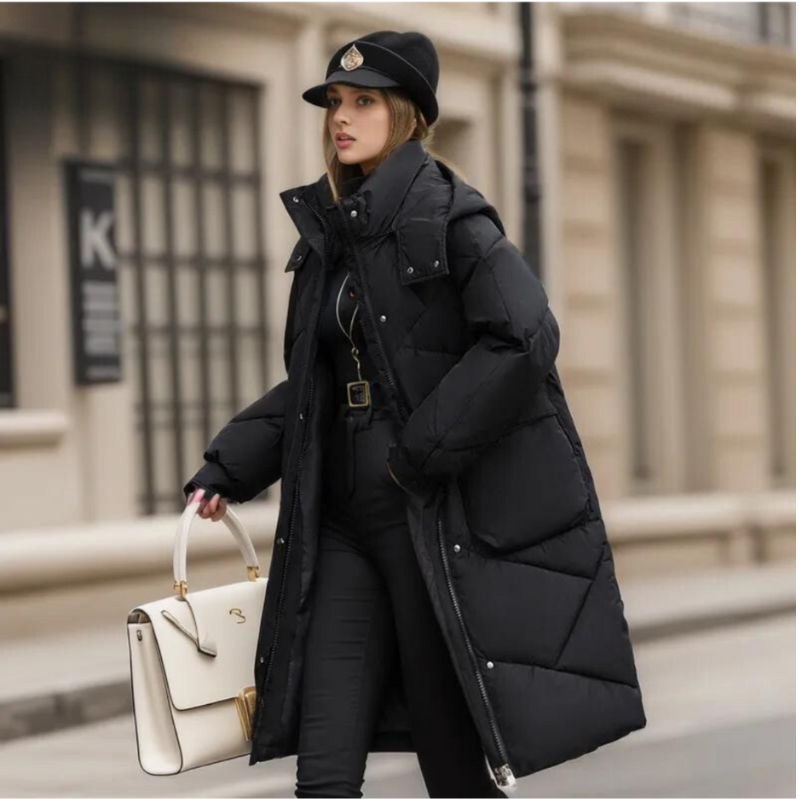 Drune | Lange Jacke Für Frauen Winter Warm