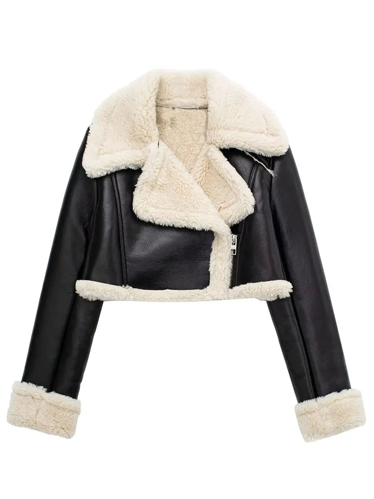 Drune | ZipUp Winterjacke - Vintage & Stilvoll