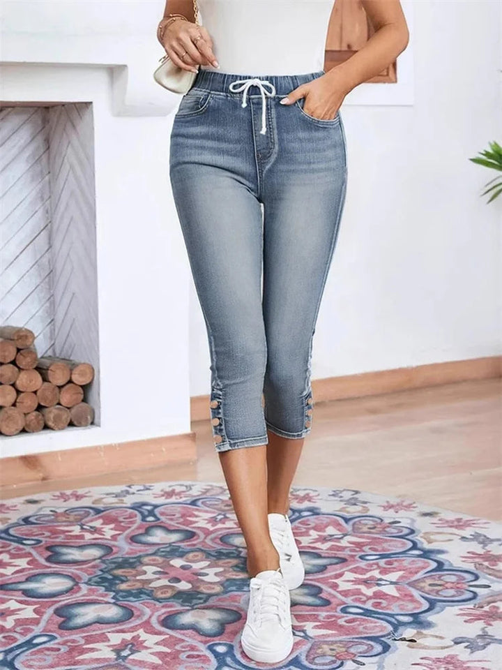 Drune | Denim Capri Jeans